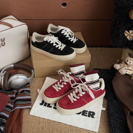 BAO/宝小姐2025休闲风秋冬季百搭韩版平底ins复古学院系带板鞋