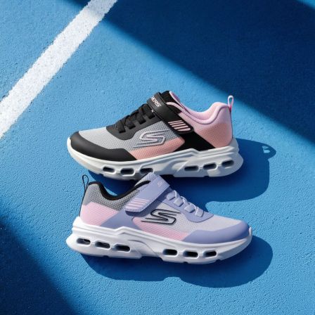 【冬款加厚】斯凯奇儿童官方云迹体训运动鞋过年轻便减震校园跑步鞋