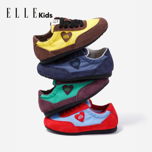 ELLEkids童鞋儿童休闲鞋春秋季阿甘鞋时尚软底女童运动鞋EFH18002主图