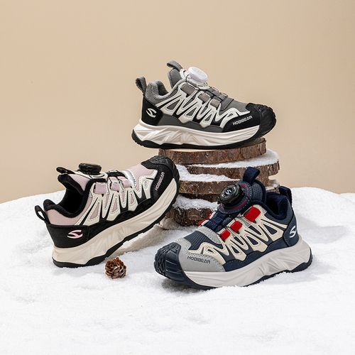 【哈比熊】冬季新款运动鞋加绒保暖二棉鞋防滑减震儿童鞋EK54551121主图