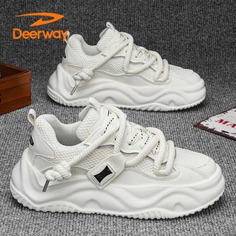 德尔惠男士新款百搭时尚休闲鞋夏季爆款网面透气户外运动防滑潮鞋主图