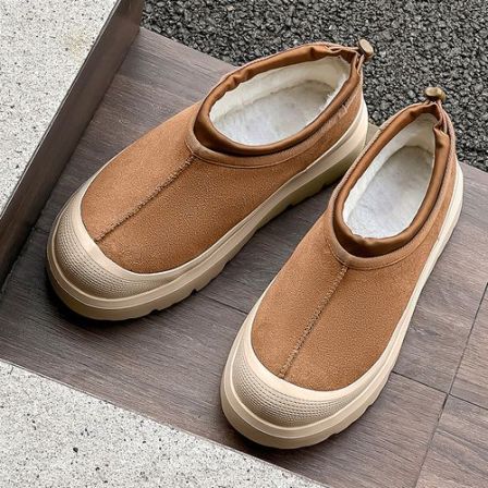 一脚蹬保暖加厚棉靴时尚雪地靴防滑冬季韩版休闲鞋-2223/3336