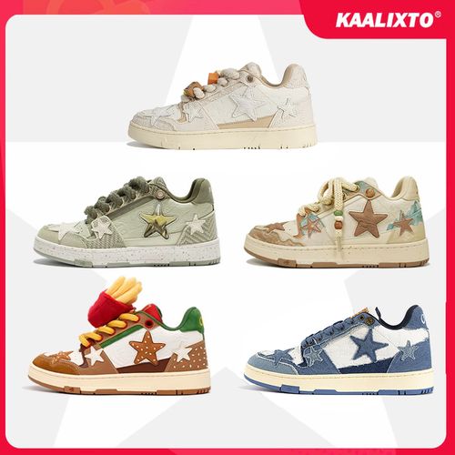 Kaalixto星星系列经典百搭时尚情侣正品板鞋增高透气潮流琥珀流光主图