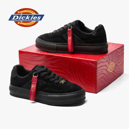 Dickies马年限定款男鞋休闲德训鞋2026春季新款男潮鞋板鞋礼盒款