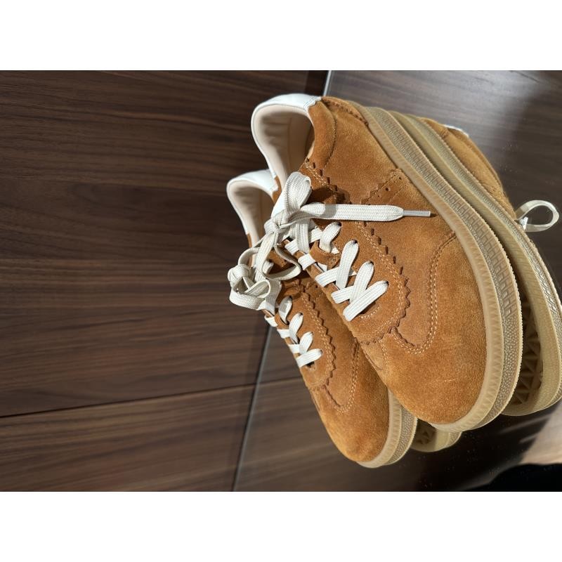 小牛皮橙C厚底德训鞋  J24X256主图