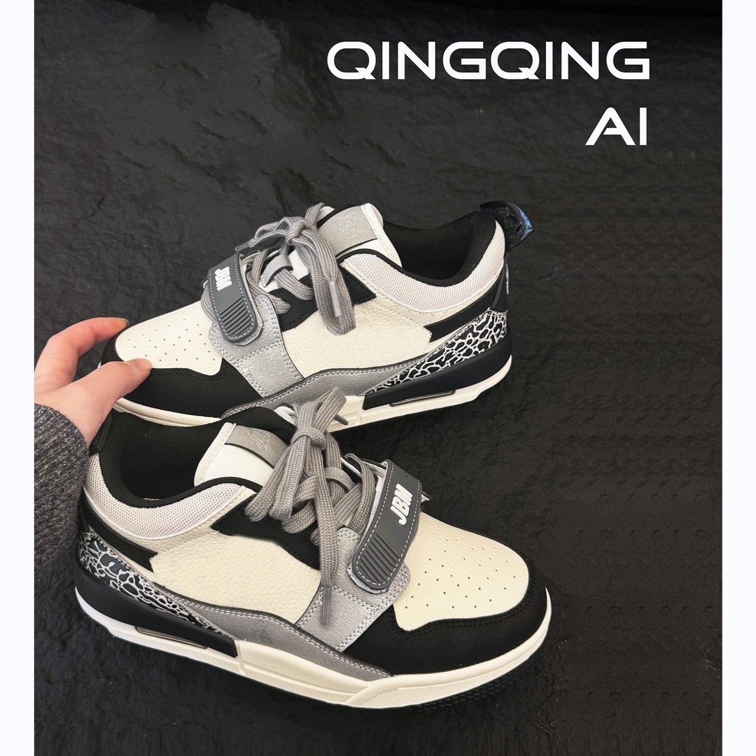 2026早春儿童鞋子休闲鞋男童中大童撞色运动鞋板鞋6012631O2主图