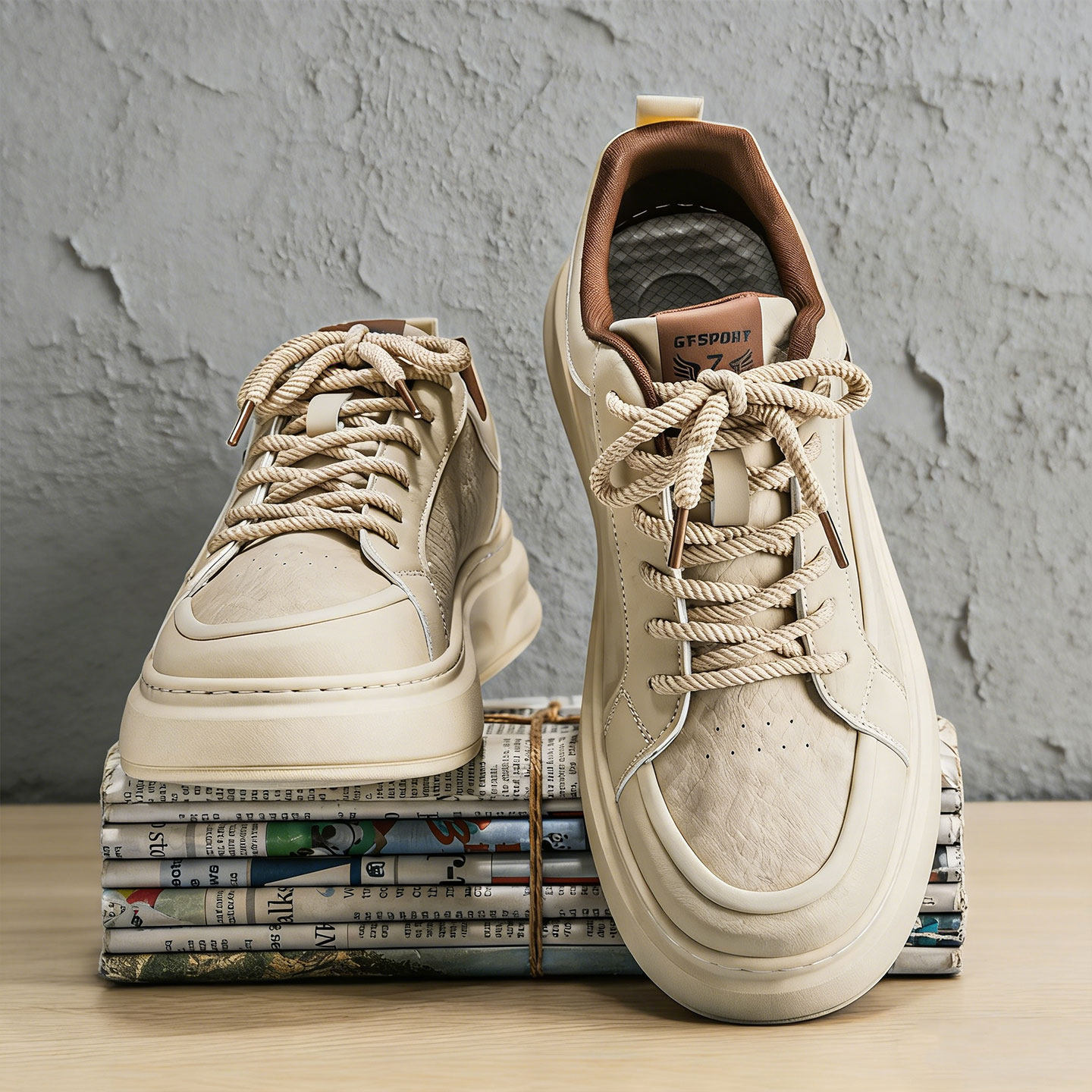 男生鞋子潮牌休闲运动鞋青少年小白鞋高端百搭通勤上班工作板鞋男主图