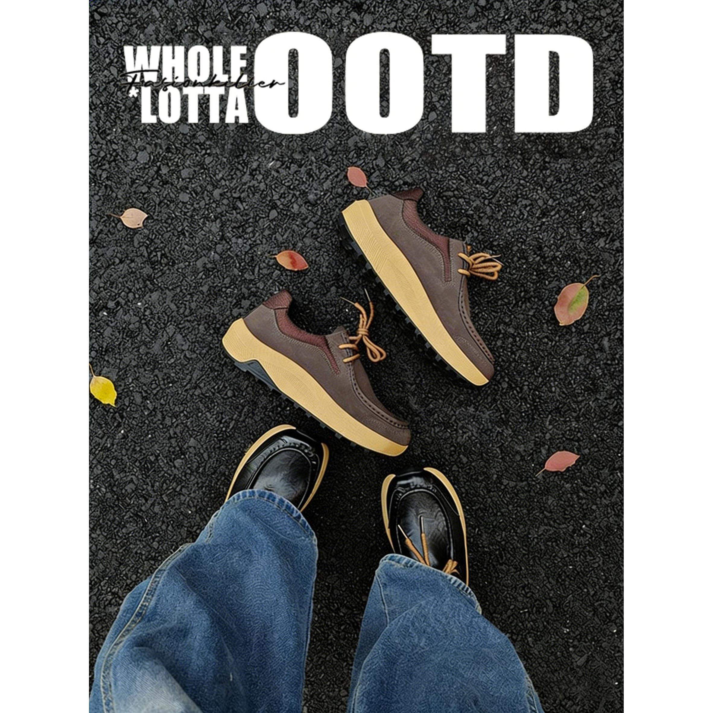 【CK】Cadrv Kilry 2026新款小众复古厚底袋鼠鞋男增高休闲运动鞋主图