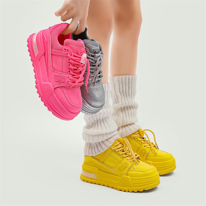 Violentbear/暴力熊百搭潮流小胖丁时尚休闲潮厚底休闲鞋 7956主图