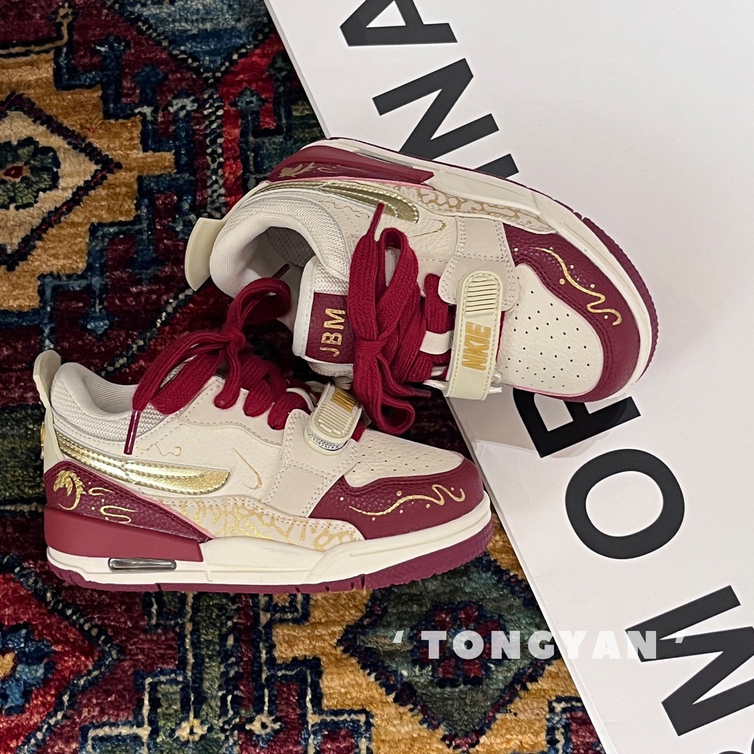 爆款男童运动鞋2026新年新款中大童时尚红色板鞋儿童童鞋潮（1312）主图