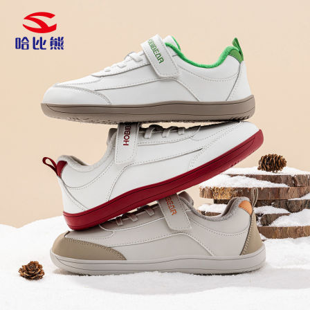 【黄珊莹专享】哈比熊儿童宽楦赤足鞋男女童2025新款4EWK53157086