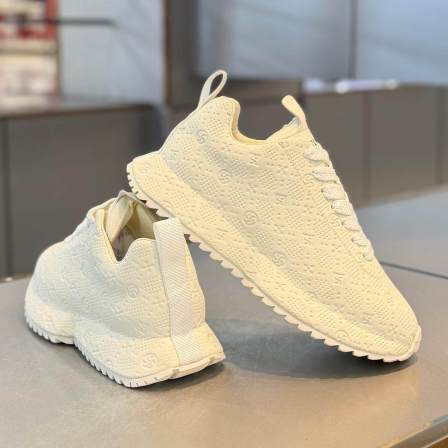 欧洲站男鞋2025新款冬季潮牌高级感运动休闲小白鞋厚底增高老爹鞋