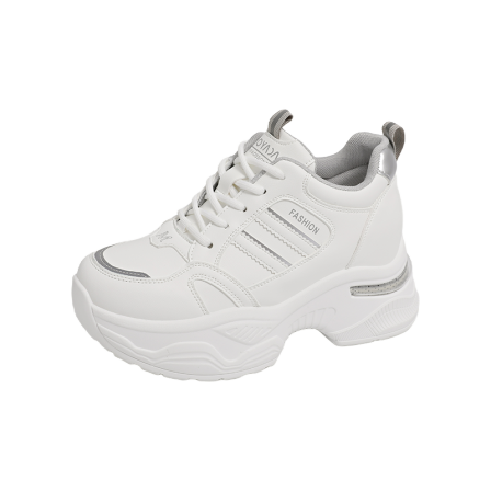 内增高厚底老爹鞋女款2026新款春季真皮女鞋爆款休闲巨好看运动鞋