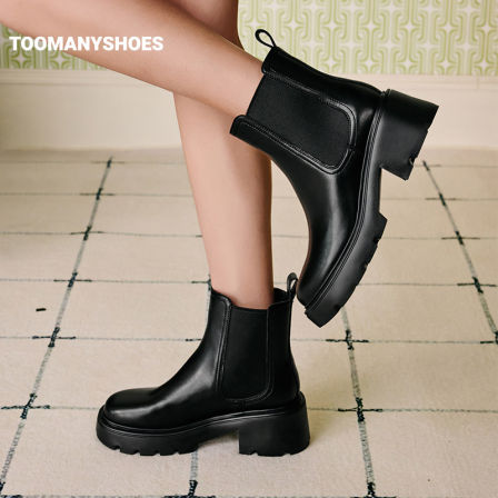 【主播推荐】Toomanyshoes柏林街头烟筒切尔西靴