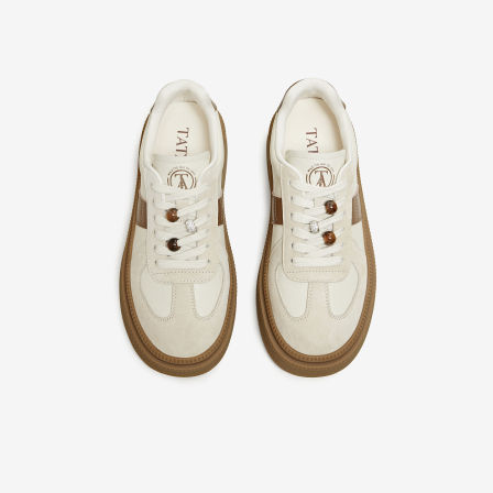 【k姐推荐】TATA他她女鞋德训鞋女百搭轻便休闲运动鞋