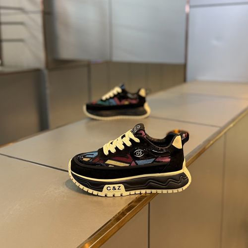 【RESHAKE/后型格】新款加厚增高拼色厚底百搭阿甘鞋男士鞋透气耐磨主图