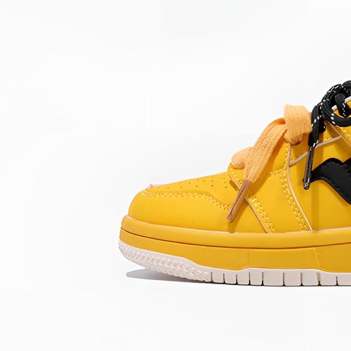 潮款板鞋0037春秋款儿童时尚学生运动百搭休闲舒适软底板鞋①区主图