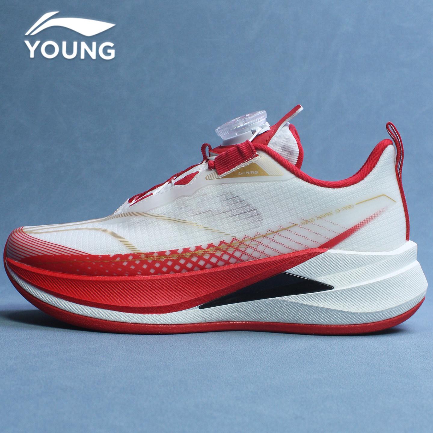 李宁男女童鞋2026春秋新款赤兔9pro透气减震中大童儿童运动跑步鞋主图