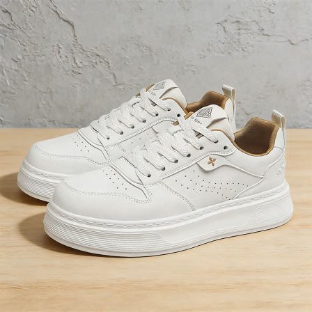 鞋子男鞋休闲百搭运动风小白鞋软底舒适青少年潮牌高级感增高板鞋