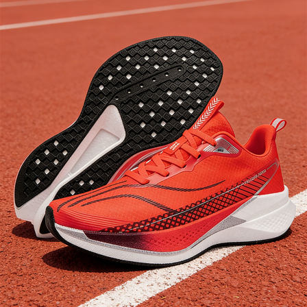 青少年运动鞋透气不脚臭初中生体测超轻软底防滑男大童无碳板跑鞋