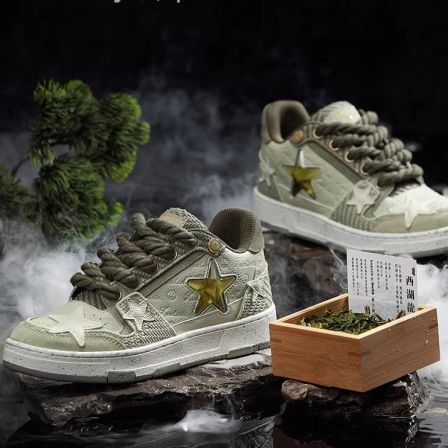 【26号0点付尾款！】kaalixto星星鞋国潮牌休闲板鞋