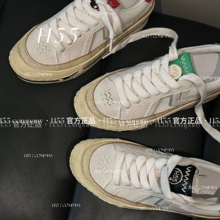 H55女鞋白昼网球王子运动鞋复古做旧百搭时尚休闲板鞋19-3175【N】