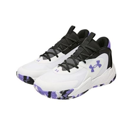 【锋芒】安德玛儿童冬季新款防滑耐磨舒适实战高帮篮球鞋2541504DB