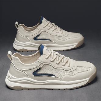 意尔康｜【热卖】复古男鞋秋季透气男士休闲运动鞋轻便百搭鞋子男主图