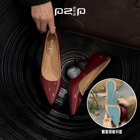 PZP/派中派4/6和8厘米鞋子女鞋阔腿裤必备鞋2026百搭小金币高跟鞋