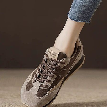 复古德训鞋女年秋季新款女鞋子爆款超火阿甘鞋轻便休闲运动鞋8016