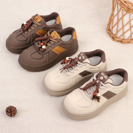 自然小铺 2026冬季新款一脚蹬面包鞋厚底超轻超软舒适休闲鞋女