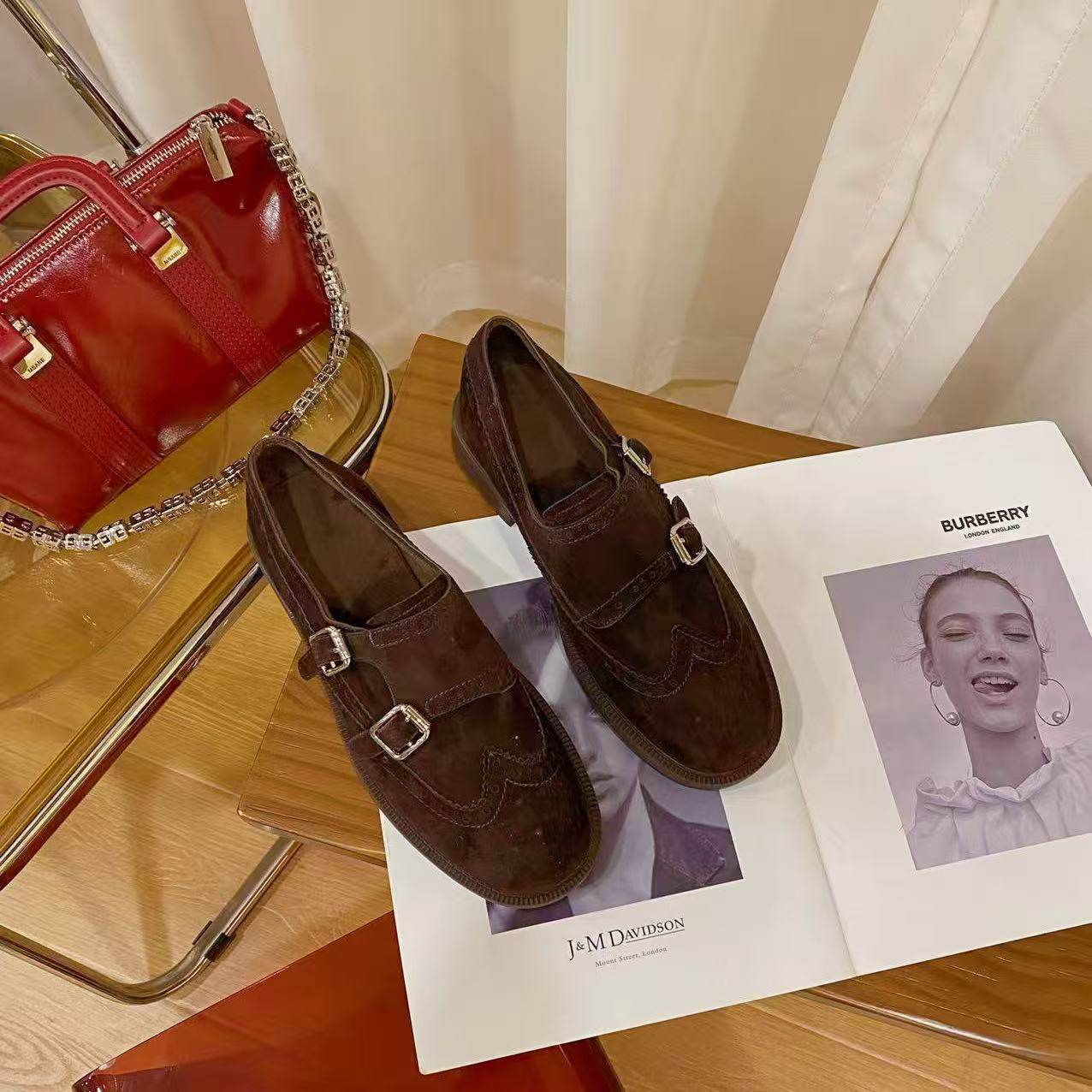 VK定制 韩版高档时尚单鞋女65-13R主图