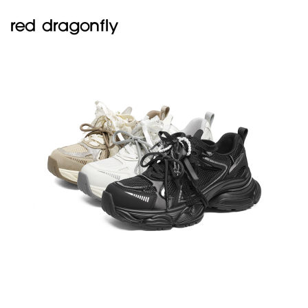 【所有女生直播间】红蜻蜓老爹鞋女厚底增高时尚休闲鞋运动鞋子女