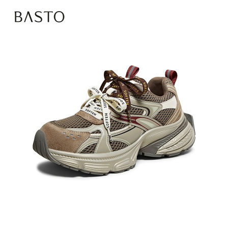 【林依轮直播间】百思图老爹鞋时尚潮流户外运动休闲鞋B7062AM6Z