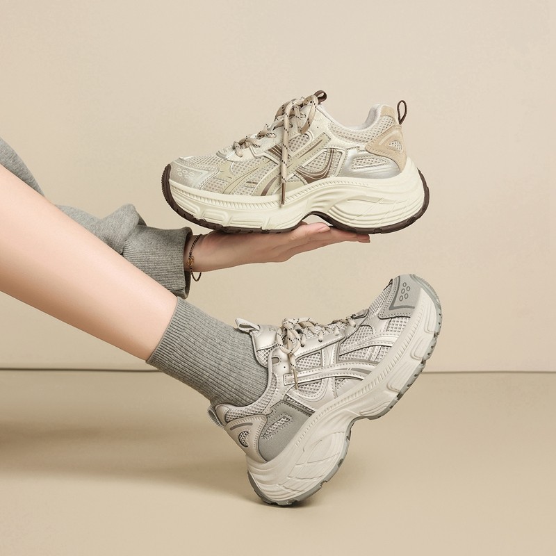 ZHR则则6CM厚底内增高老爹鞋爆款加绒时尚舒适休闲鞋IF91/IF91A主图