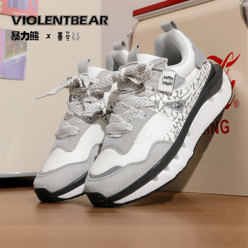 【仁汇优品X】Violentbear/暴力熊轻奢时尚情侣休闲跑步运动鞋23111主图