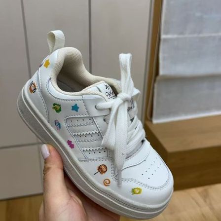 26/ss女童春款百搭皮质小白鞋 运动鞋  26C001