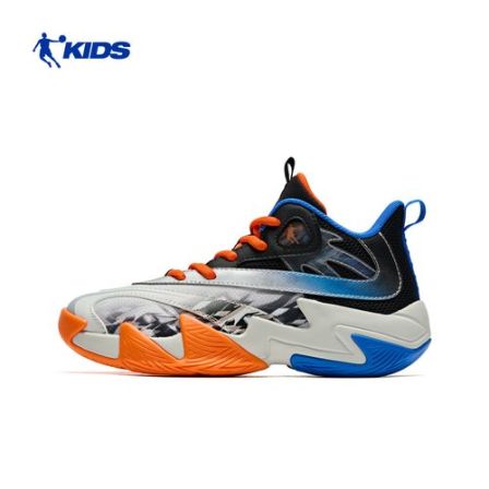 【启明星】乔丹儿童男童大童篮球鞋运动鞋时尚春季中大童运动篮球鞋