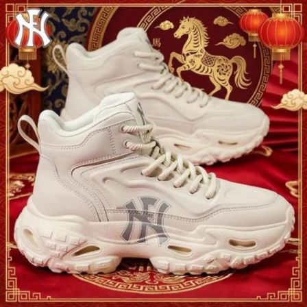 FN爆款休闲鞋男款2026秋冬新款高帮增高户外运动鞋防滑耐磨马丁靴