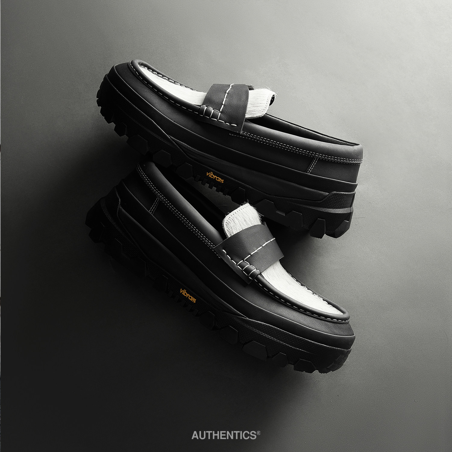 ATTS X TCMADE 马年限定 马毛V底牛皮机能乐福鞋VIBRAM主图