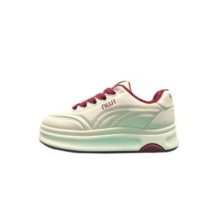 厚底小白鞋2025时尚百搭加绒休闲鞋6612 跟高4CM