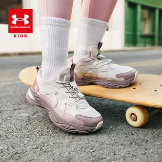 【安德玛童鞋】男女童春秋时尚百搭透气运动鞋复古休闲鞋2611899