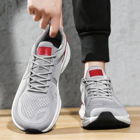 网面运动鞋大脚骨不挤脚宽头休闲鞋47大尺码加宽男士舒适软底大头鞋