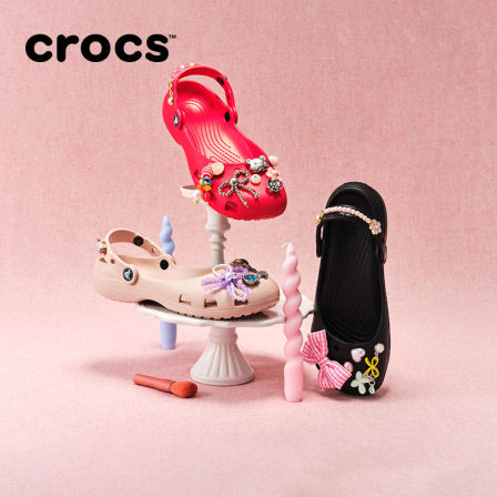【2026春季新款】Crocs卡骆驰经典芭蕾洞洞鞋凉鞋拖鞋女鞋|211994