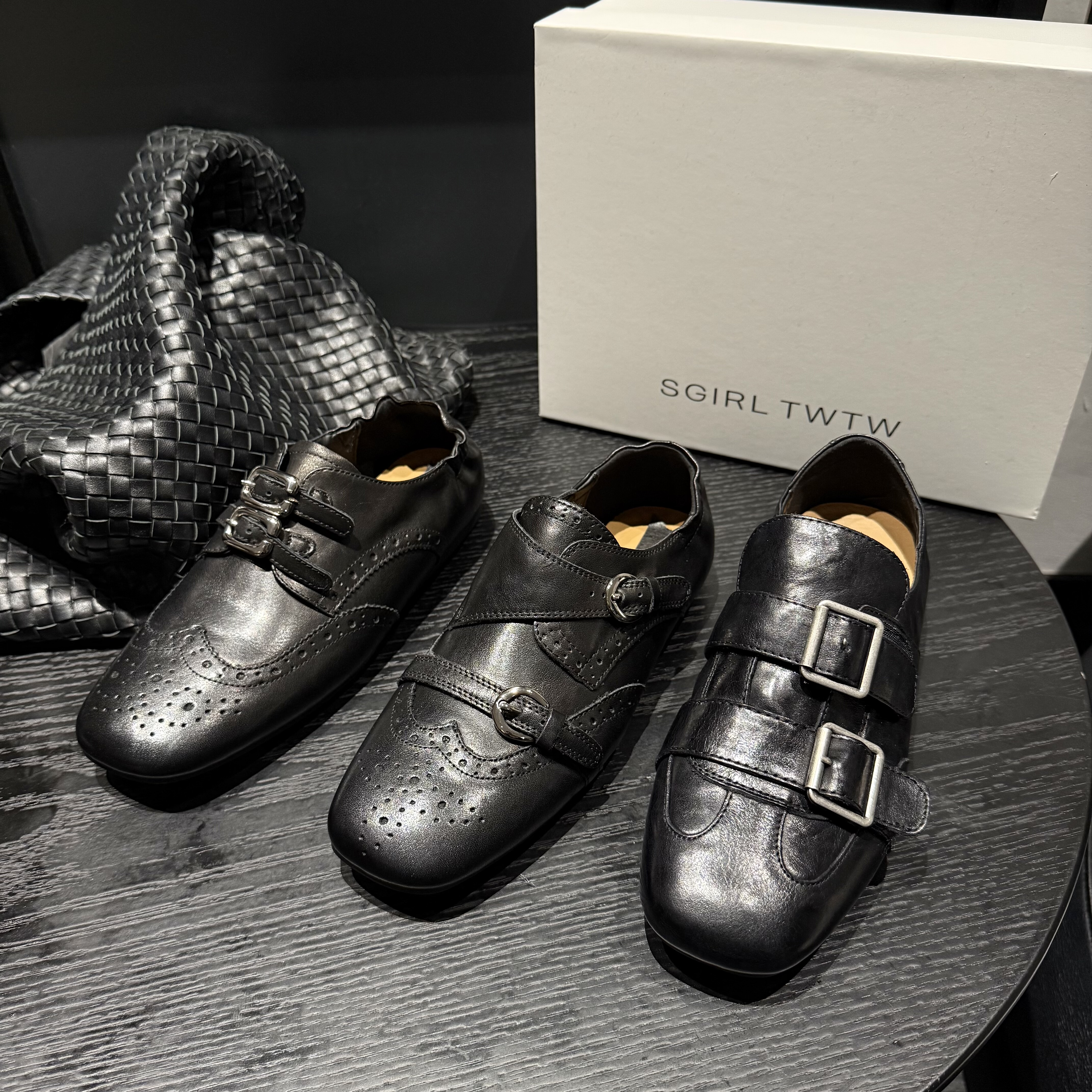 2026新款植鞣头层小牛皮女鞋厚底增Gola福鞋百搭舒适透气牛津鞋主图