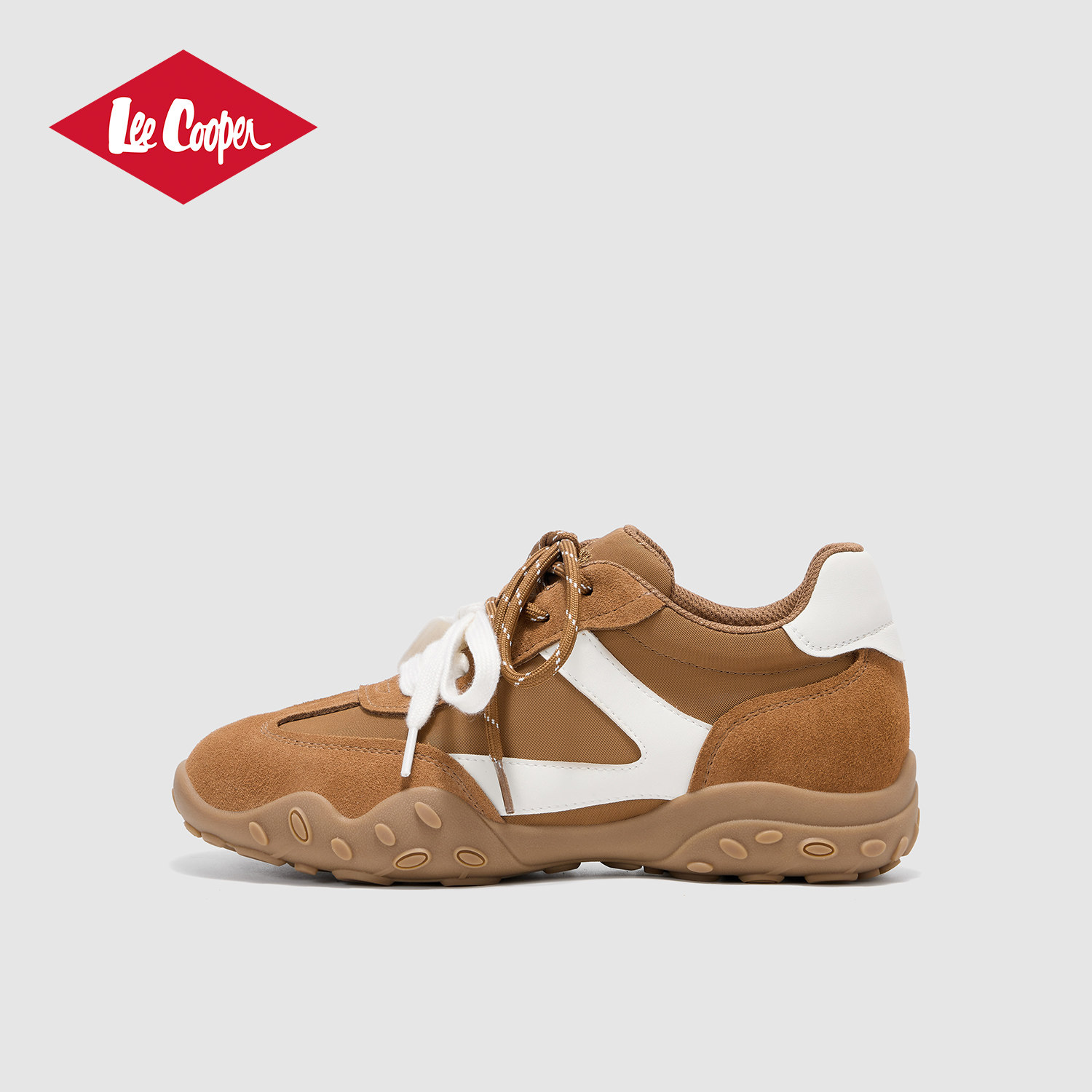 LeeCooper【马上有钱】德训鞋女款2026春季新款内增高女鞋阿甘鞋主图