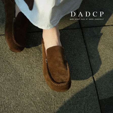 DADCP蛋定诚品·意式植鞣牛皮 纯手工软糯顿感 两穿穆勒勃肯鞋女