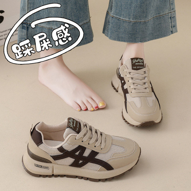 女鞋运动鞋女2026年新款鞋子春季爆款阿甘鞋轻便不累脚跑步鞋34码主图