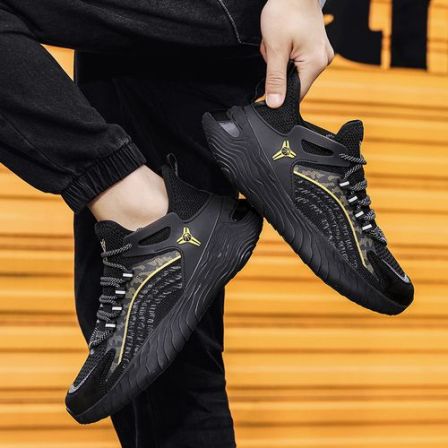 毒蛇曼巴夜光荧光女鞋跑步运动时尚休闲轻便潮鞋2368/21777