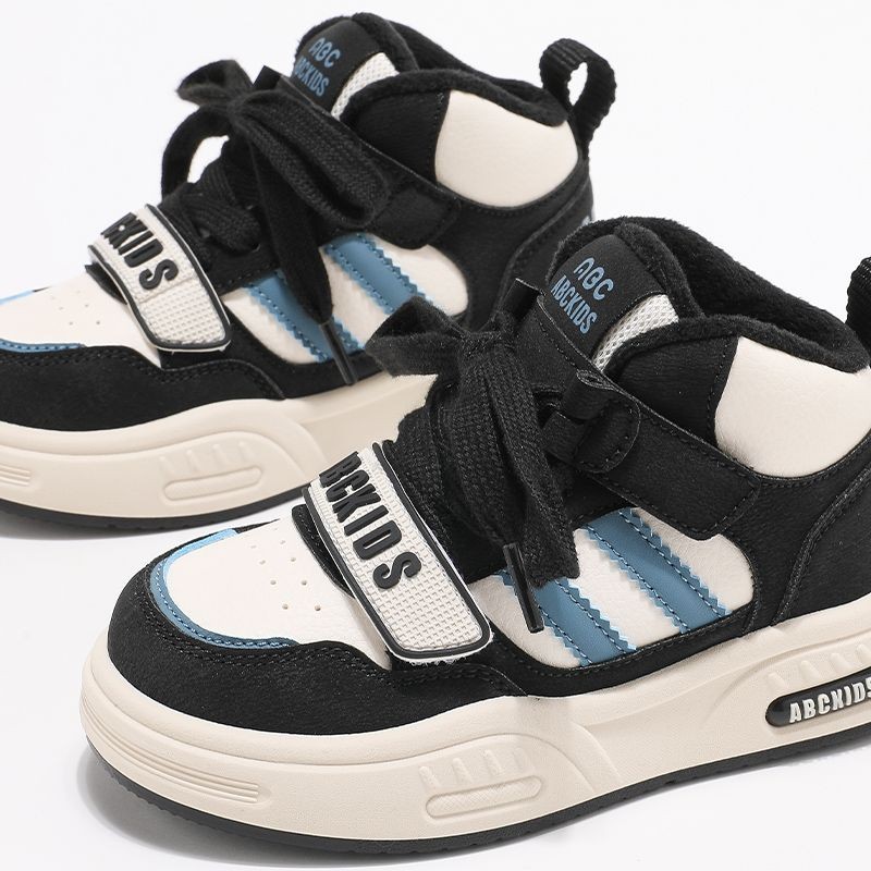 【悠悠专属】儿童冬季加绒男女童户外休闲运动鞋55864ZA主图